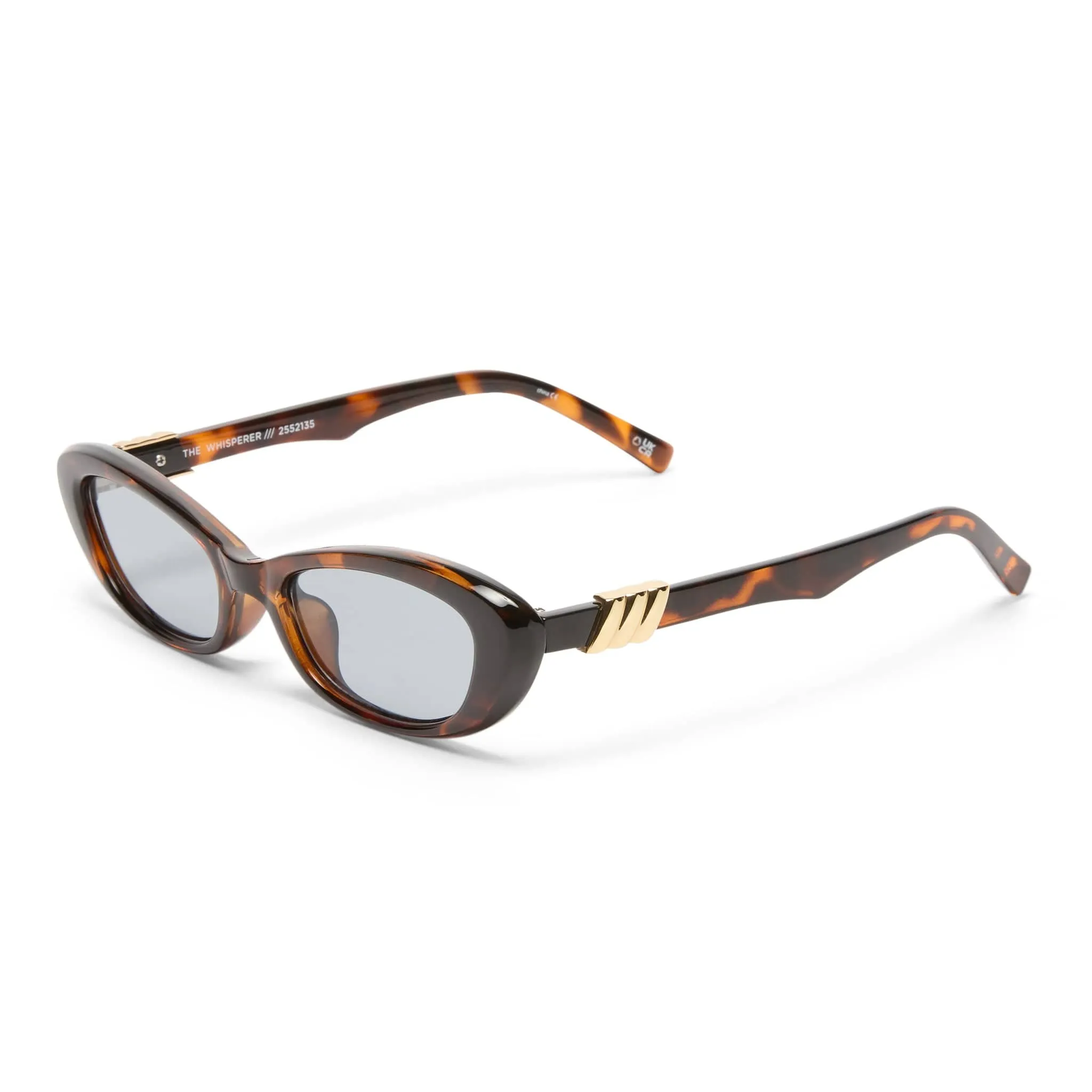 The Whisperer  2552135 dark tortoise/smoke tint lens