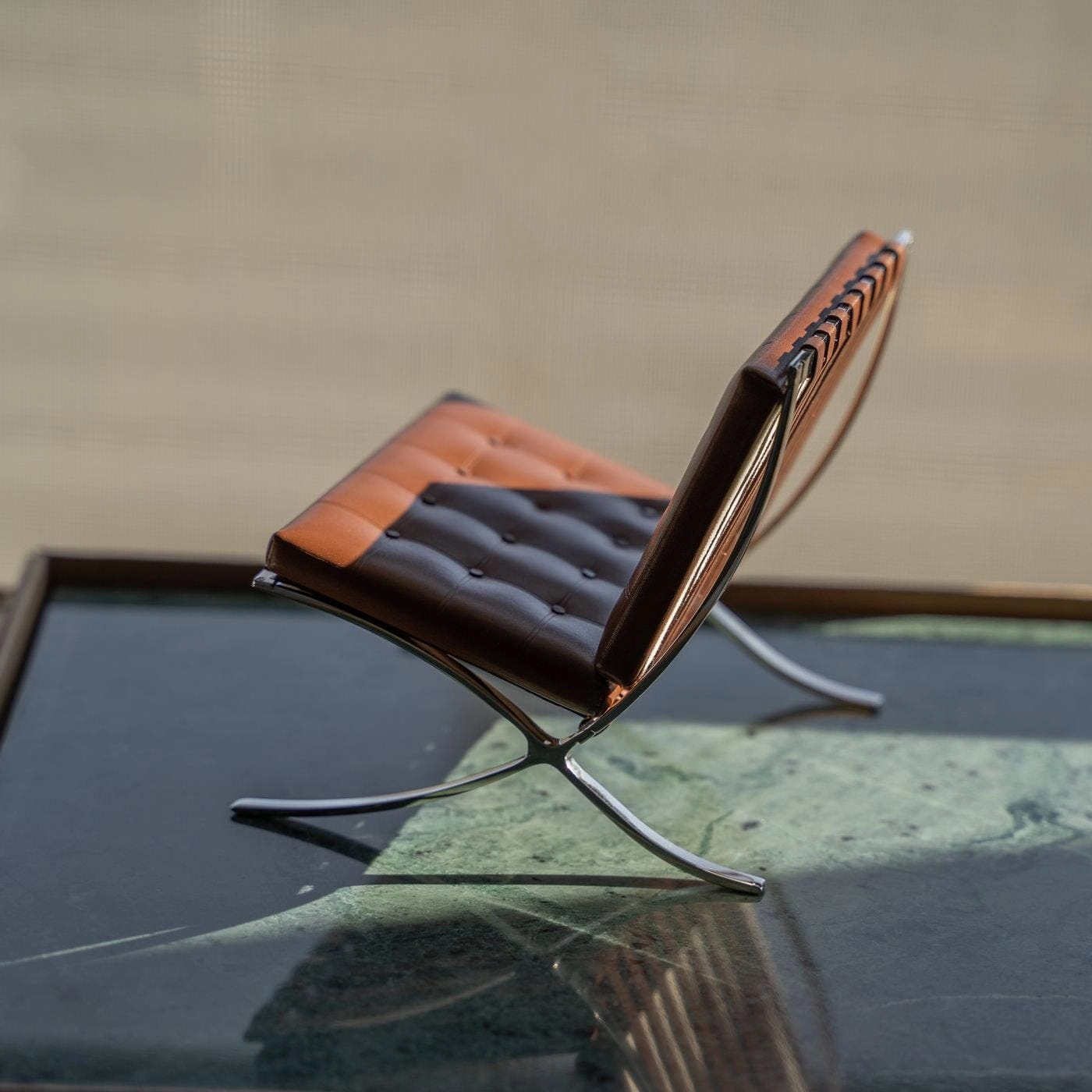 Vitra Miniatures MR 90 Barcelona Mies van der Rohe, 1929